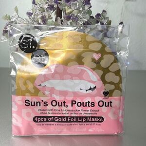 SFGLOW Gold Foil Lip Mask